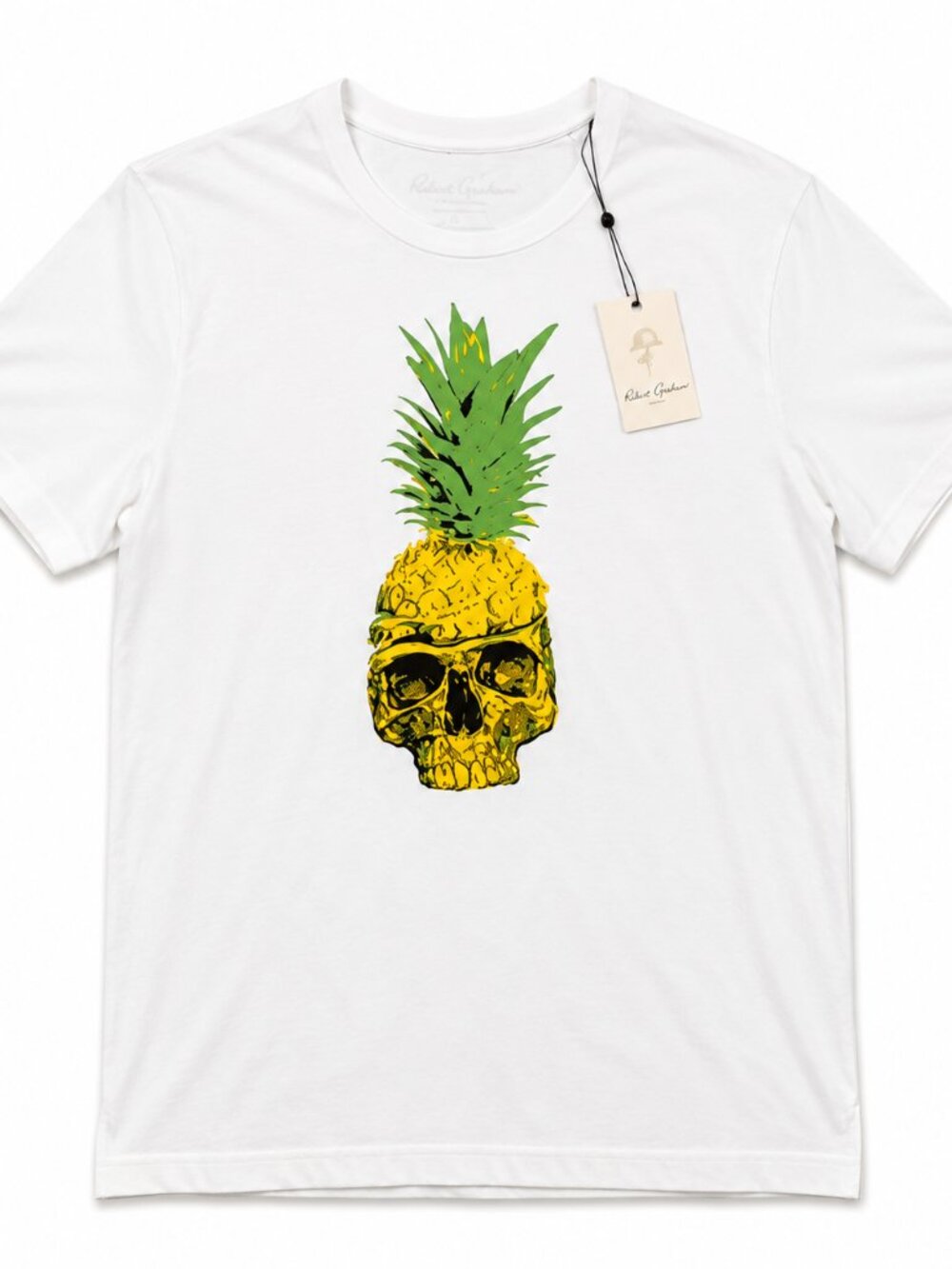 NWT Robert Graham Skull Island Graphic Tee Men's Large MSRP $98